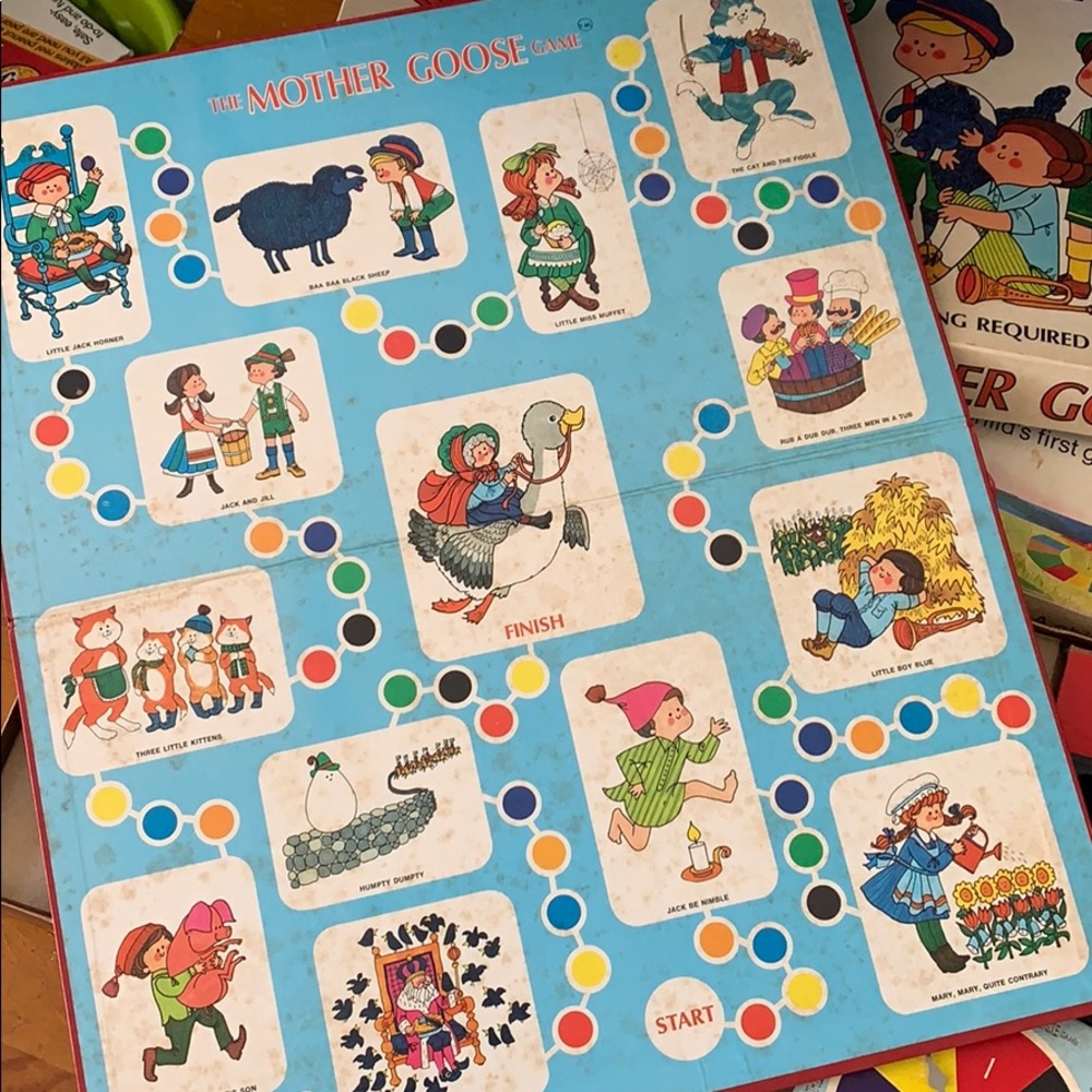 Mother Goose Classic Board Game - Multicolor